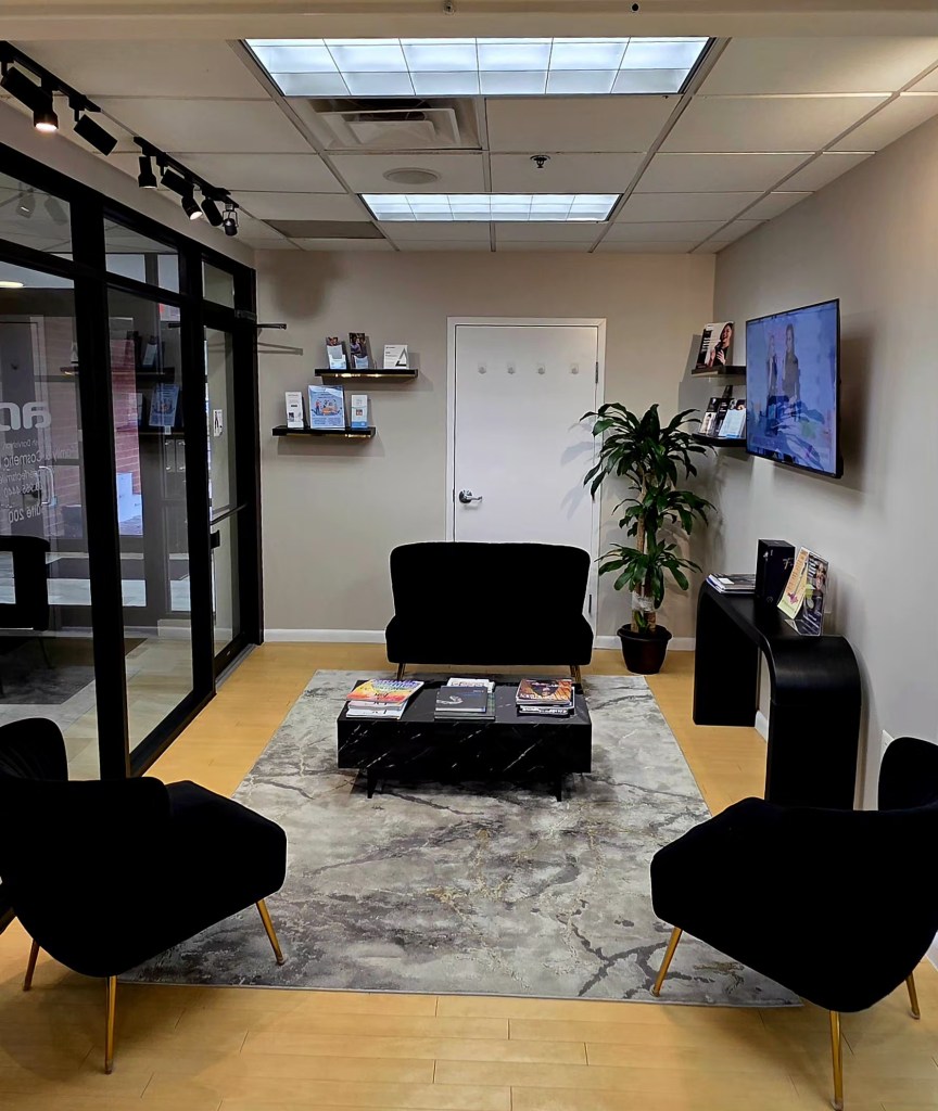 Cozy waiting room in Reston