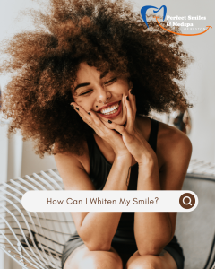 Woman with beautiful white smile